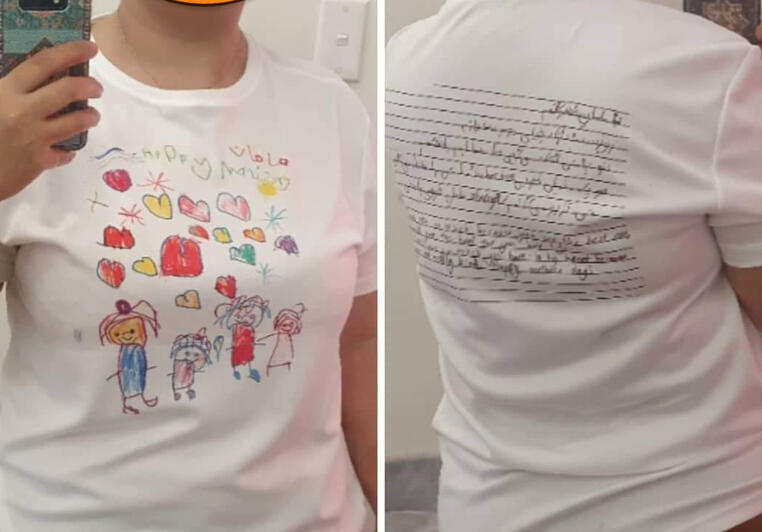 Printing on shirt
